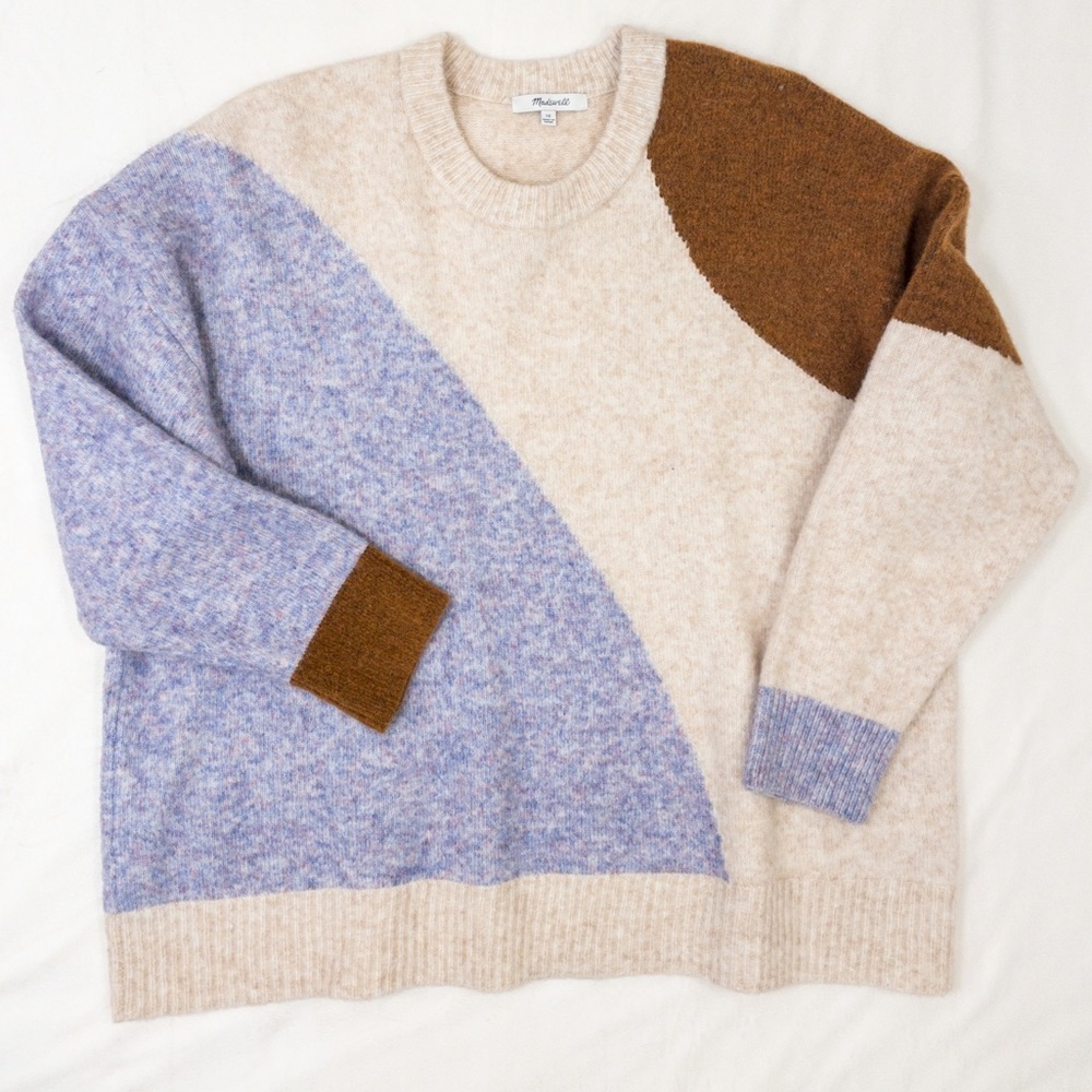 Madewell Cedarbrook Colorblock Sweater